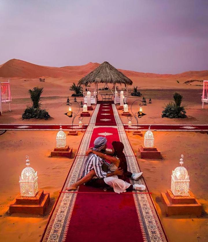 Authentic Desert Luxury Camp Merzouga Exterior photo
